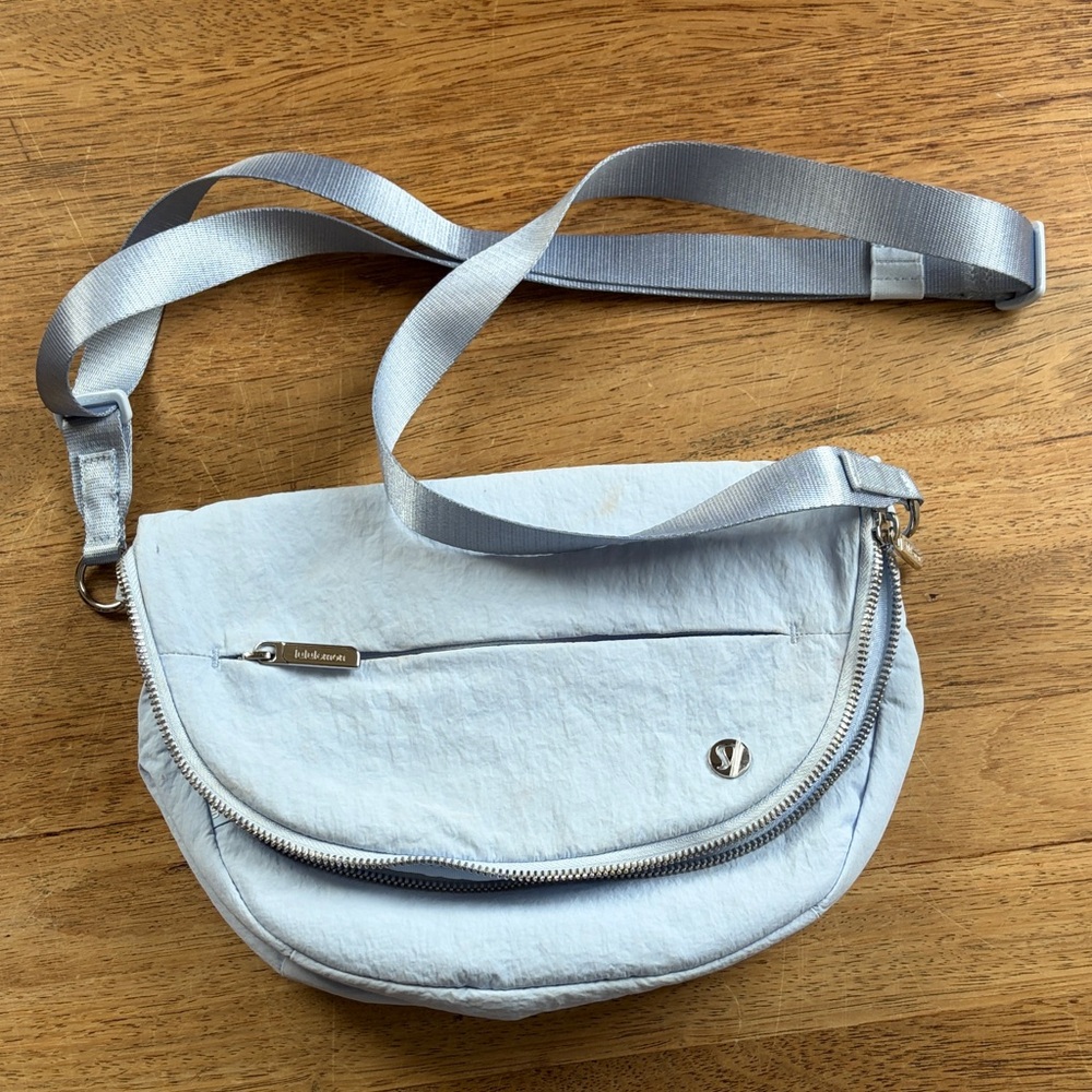 lululemon athletica Light Blue Crossbody Bag